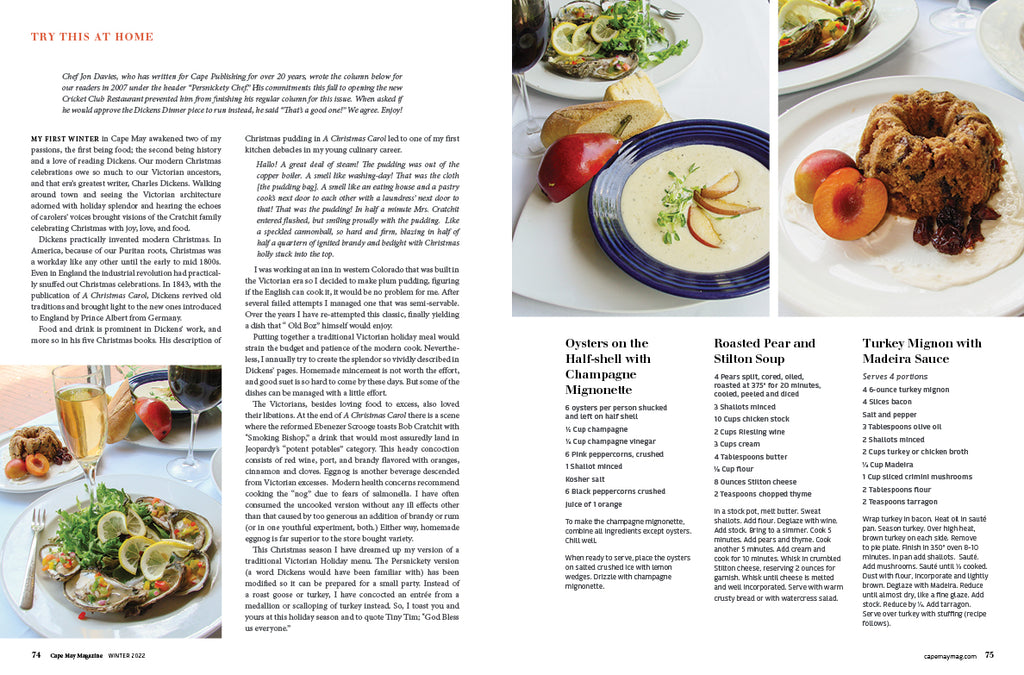 Try This at Home is a Dickens inspired feast